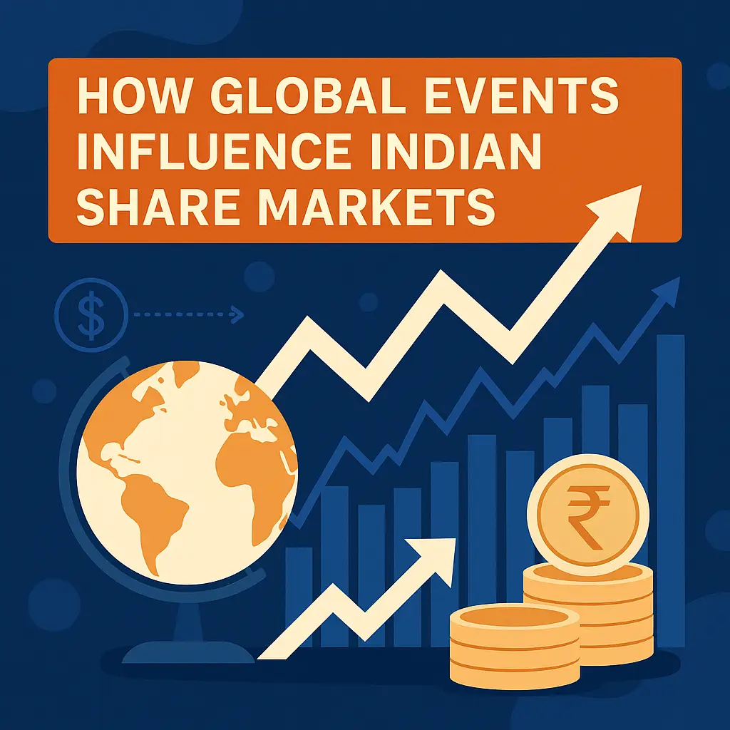 You are currently viewing How Global Events Influence Indian Share Markets